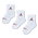 Jordan Kids Crew - Unisexe Chaussettes White-White