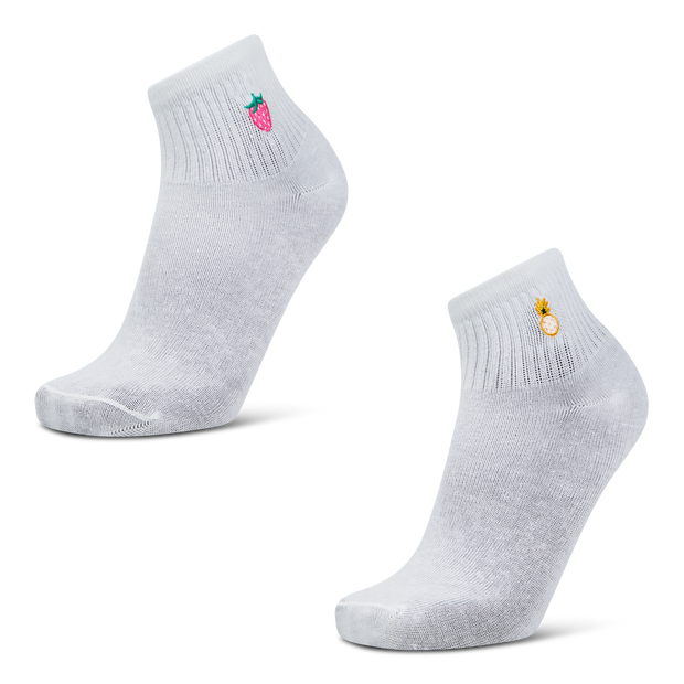 Image of Foot Locker Quarter unisex Calze - Bianco - Algodón - Foot Locker035