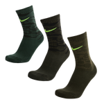 White-Carbon Heather-Black