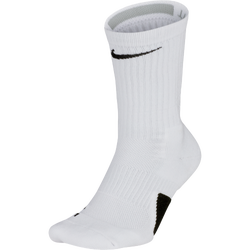 Unisex Socks - Nike Elite Crew - White-Black