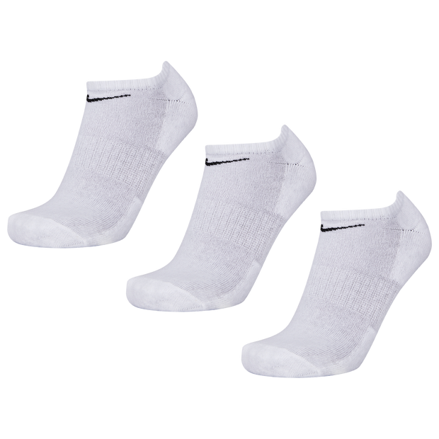 Image of Nike Everyday Cushioned No Show 3 Pack unisex Calze - Bianco - Foot Locker035