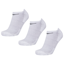 Unisex Socks - Nike Everyday Cushioned No Show 3 Pack - White-Black