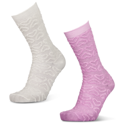 Unisex Calcetines - Foot Locker Crew 2 Pack - Pink-White