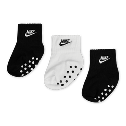 Unisexe Chaussettes - Nike Kids Ankle 3 Pack - Black-Black-Black