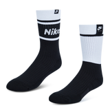 White-Black-White - NK  SNKR CREW 2PR AIR WHT/BLK