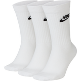 White-White-Black - U NK CREW NSW ESSENTIAL 3PPK WHT/BLK