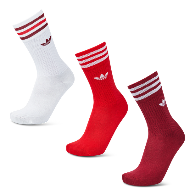 Adidas Originals 3 Pack Trefoil Crew - Unisex Socks