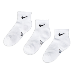 Unisex Sokken - Nike Kids Ankle 3 Pack - White-White