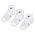 Nike Kids Ankle 3 Pack - Unisex Sokken White-White