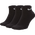 Nike Everyday Cushion Low Socks 3Pk M6-8 - Unisex Socks Black-White