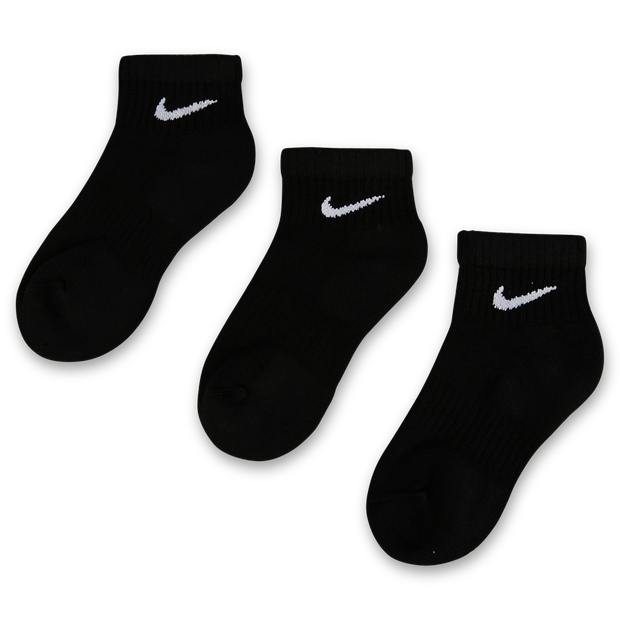 Nike 3 Pack Quarter Small - Unisex Calze