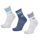 Crew Blue-White-White