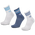 adidas Mid Cut Crew 3 Pack - Unisex Socks Crew Blue-White-White