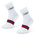 Nike Crew - Unisex Socks White-Gym Red-Black
