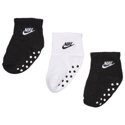 Unisexe Chaussettes - Nike Kids Ankle 3 Pack - Black-Black-Black