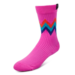 Unisex Socks - Nike Sneaker City Crew - Purple-Purple-Black