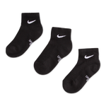 Black-Black-White- NK 3P QRT S BLK 34-38
