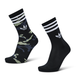 Unisex Socks - adidas Crew - Black-Bluek-Green
