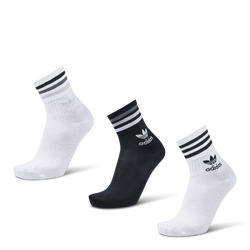 Unisex Socks - adidas Crew 3Pck - White-Black-Grey