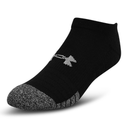 Unisex Socken - Under Armour Heatgear No Show - Black-Black-Steel