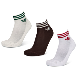 Unisex Socken - adidas Ankle 3 Pack - Off White-Aurora Coffee-White
