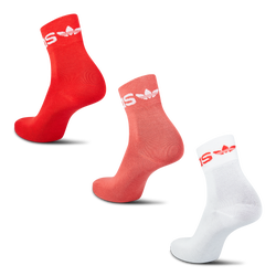 Unisex Socks - adidas Crew - White-Red