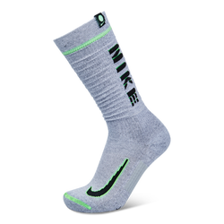 Unisex Socks - Nike Multiplier Sustainable Crew - Grey-Greeen Strike-Grey