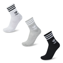 Unisex Socken - adidas 3 Pack Crew - Black-White-Gry
