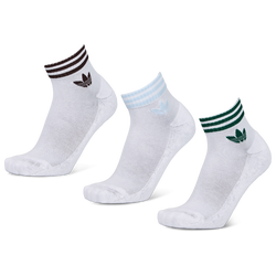 Unisex Socken - adidas Ankle 3 Pack - White-Aurora Coffee-Crystal Sky