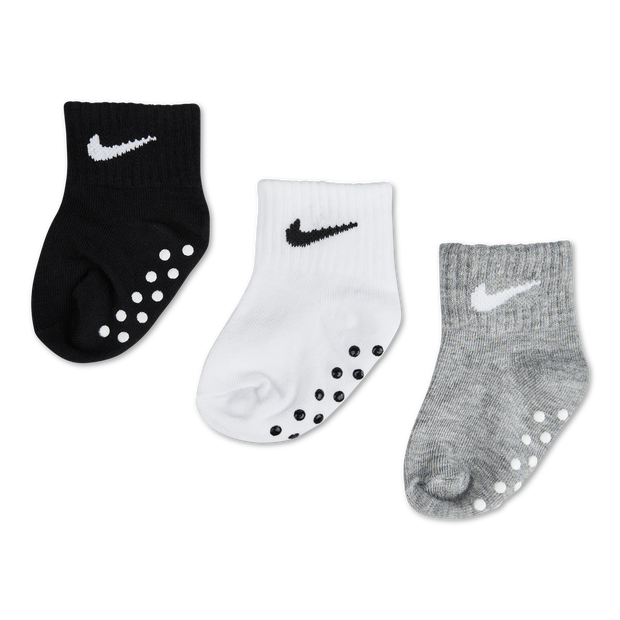 Nike Kids No Slip 3pack Ankle - Unisex Socks