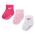 Nike Kids No Slip 3Pack Ankle - Unisex Socks Pink-Pink-Pink