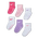 Nike Kids Ankle 3 Pack - Unisex Socks Pink-Pink-Purple