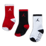 Jordan Crew Sock 3 Pack - Unisex Socken Black-Red-White