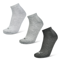 Unisex Socken - Puma Quarter Plain 3Pack Mix 43-46 - Black-White