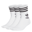adidas Mid Cut Crew - Unisex Socks White-Black