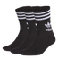 adidas Mid Cut Crew - Unisex Socks Black-White