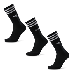Unisex Socken - adidas Solid Crew 3 Pack - Black-Black