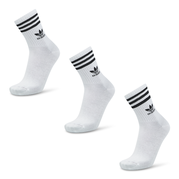 Adidas Solid Crew 3 Pack - Unisex Socks