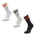 adidas Solid Crew 3 Pack - Unisex Socken White-Wonder White-Black