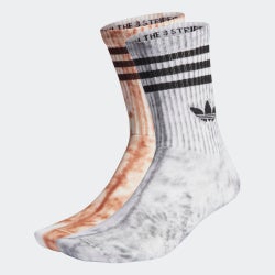 Unisex Sokken - adidas Crew 2 Pack - Grey Two-Wonder Beige