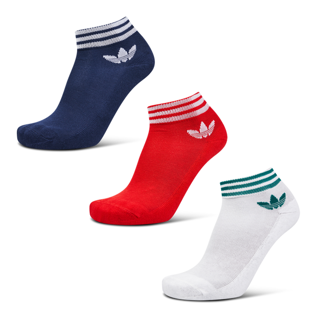 Image of Adidas Trefoil Ankle 3 Pack - Unisex Calze