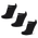 Nike Everyday Cushioned No Show 3 Pack - Unisex Socks Black-White