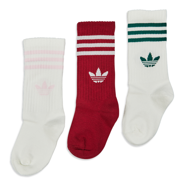 Adidas Kids Mid Ankle 3 Pack - Unisex Socks