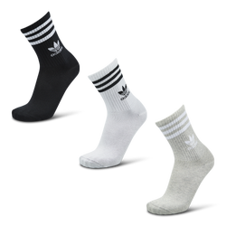 Unisex Socks - adidas Solid Crew 3 Pack - Unisex-Unisex-Black