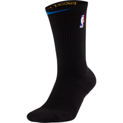 Unisex Socks - Nike NBA Brooklyn Crew - Black-Black-Royal Blue