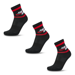 Unisex Socks - Nike Crew - Black-Gym Red-White