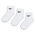 Nike Kids Ankle 3 Pack - Unisex Socks White-White