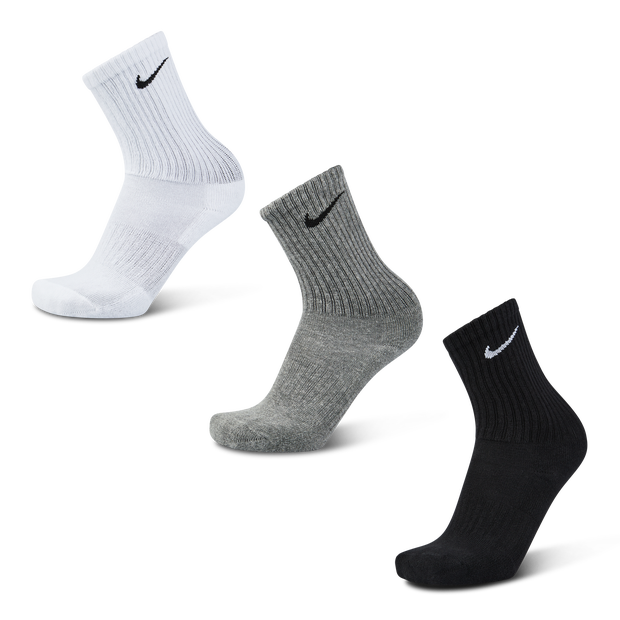 Image of Nike Everyday Cushioned Crew 3 Pack unisex Calze - Bianco - Foot Locker035