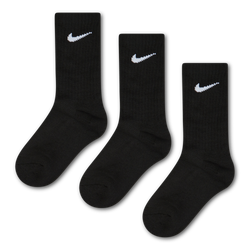 Unisexe Chaussettes - Nike Kids Crew 3 Pack - Black-Black