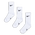Nike Kids Crew 3 Pack - Unisex Sokken White-White